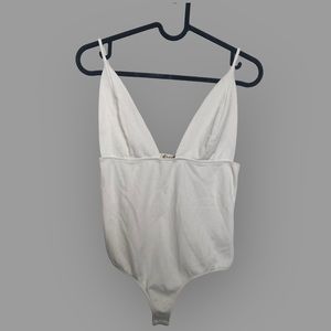 NWOT: Free People Medium White Bodysuit